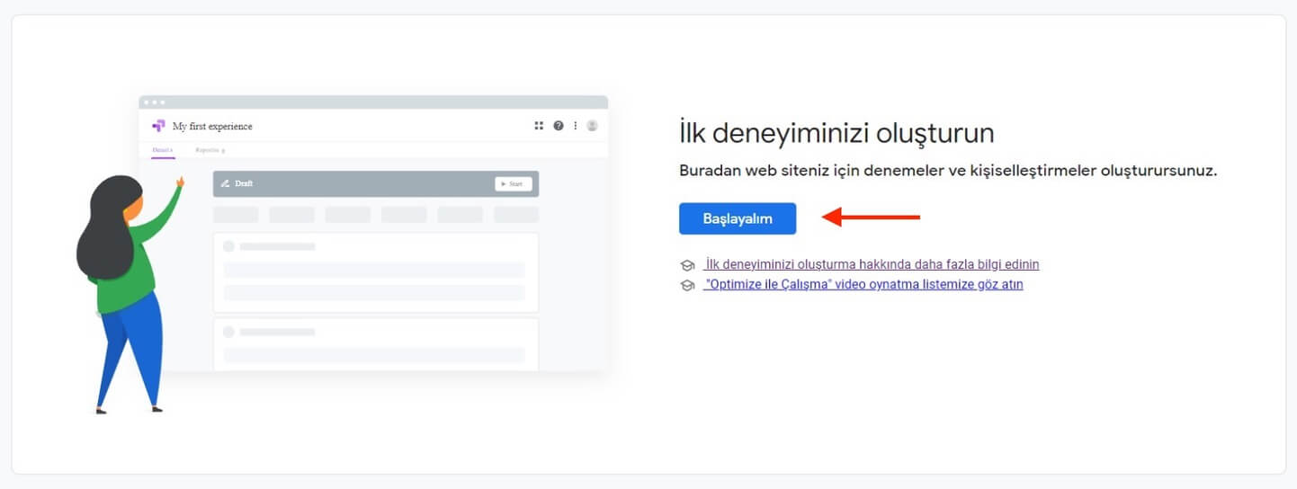 Google Optimize nasıl kurulur 2