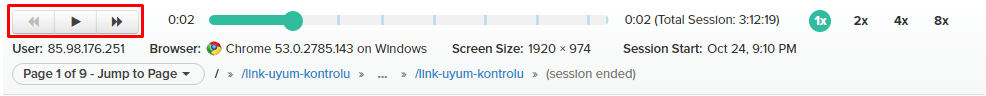 Ux Ziyaretçi Takibi