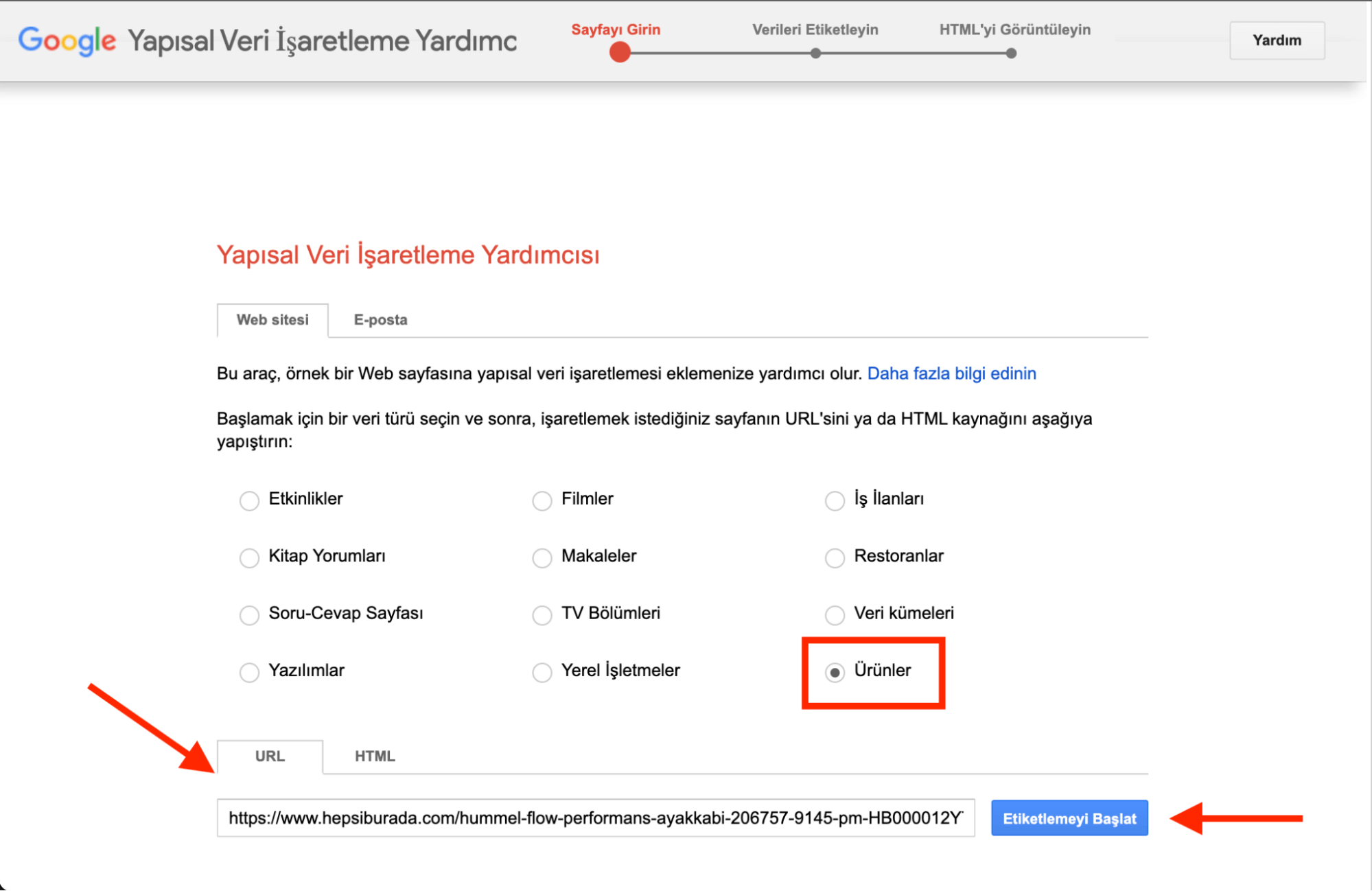 Yapısal veri test aracı Yapısal veri test aracı
