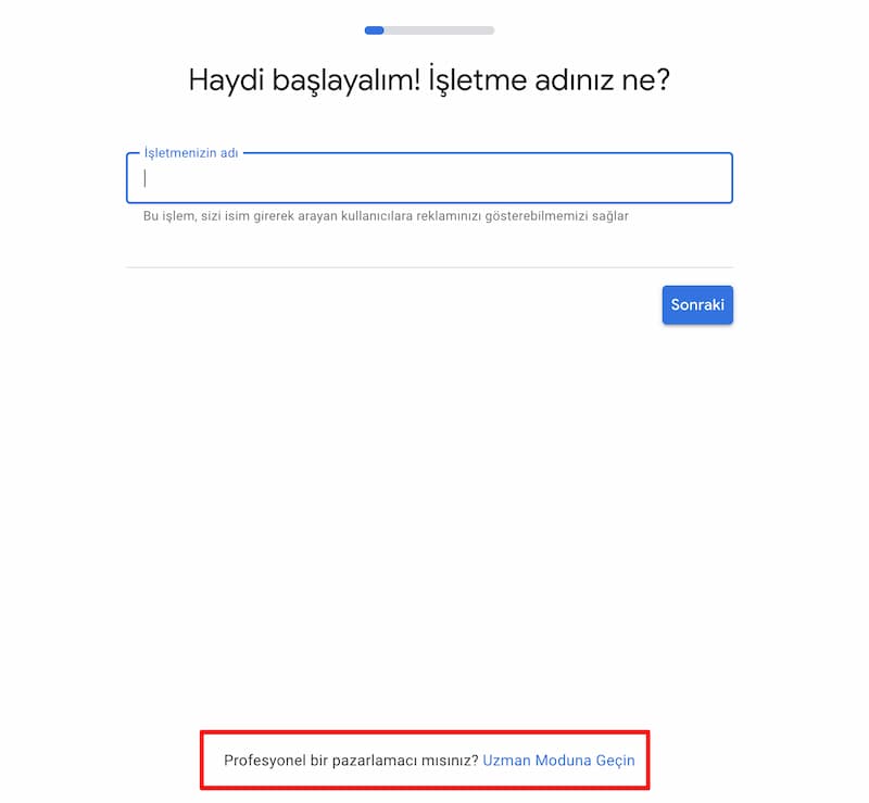 google-ads-hesap-kurma