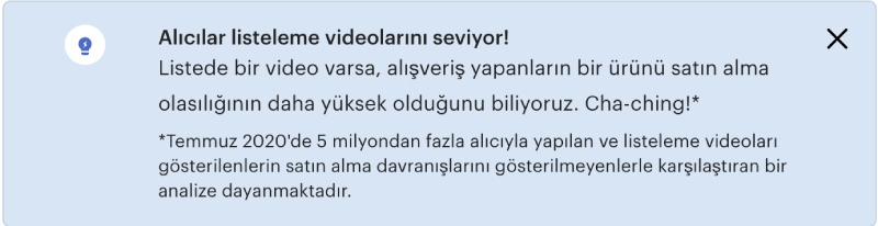 etsy seo video listeme dönüşümü