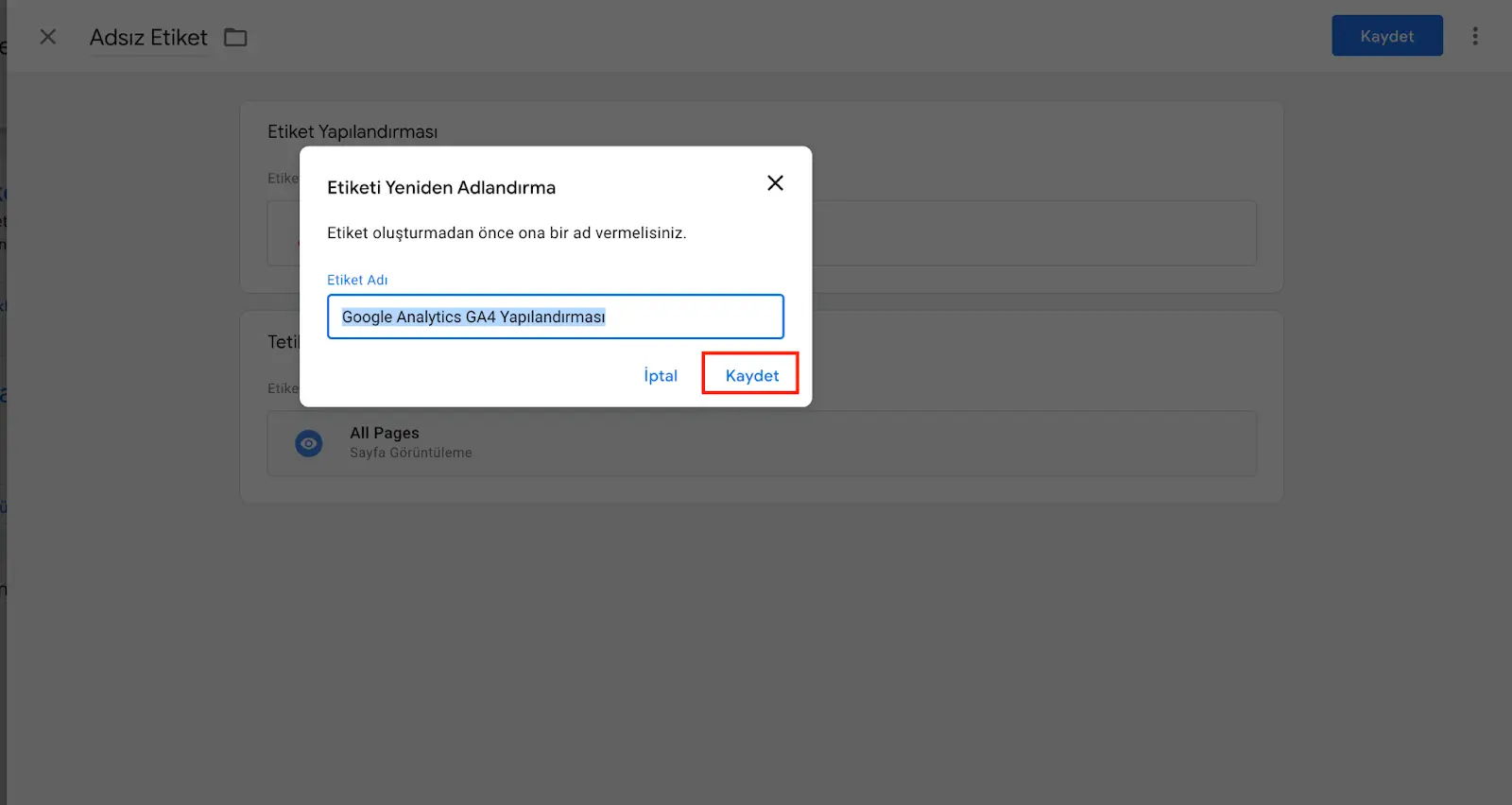 Google Analytics 4 Kurulumu 22 Google Analytics 4 Kurulumu 22