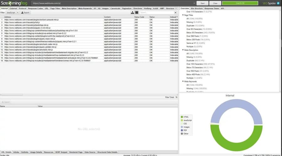 Screaming Frog Memory Configuration