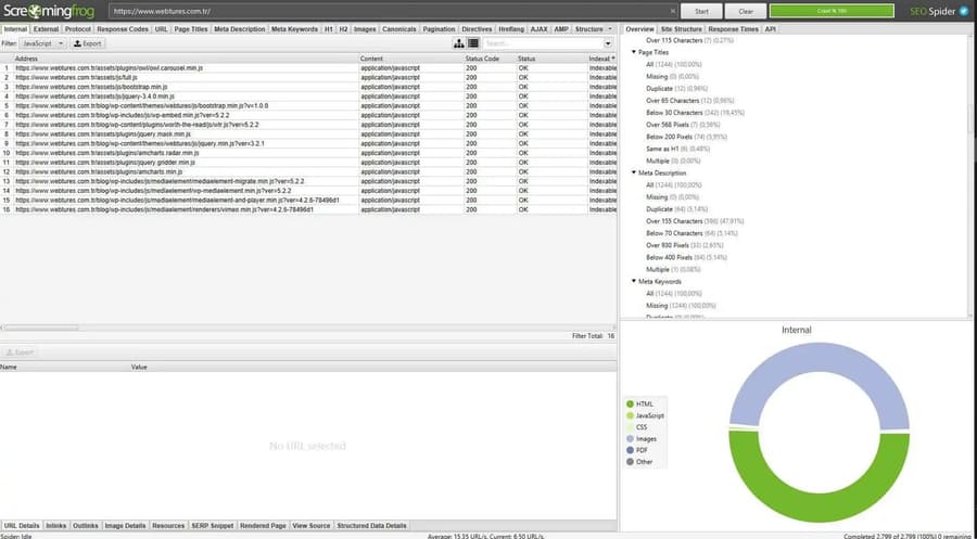 Screaming Frog Memory Configuration