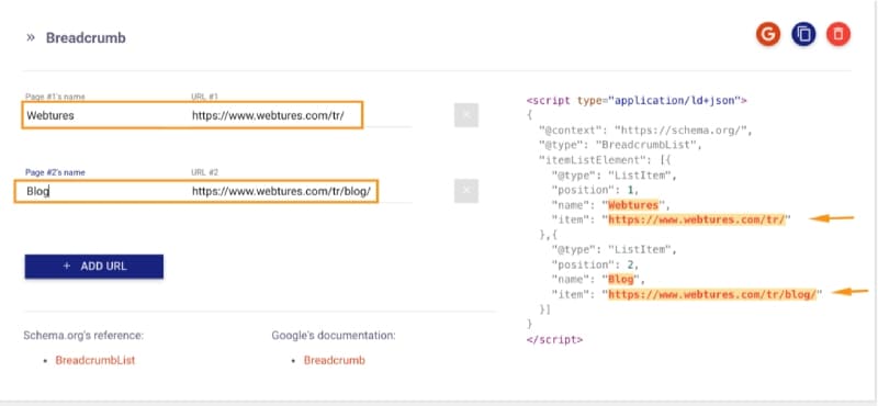 json kod test