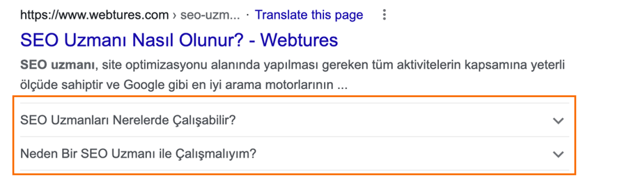 CTR artır - Yapısal Veri