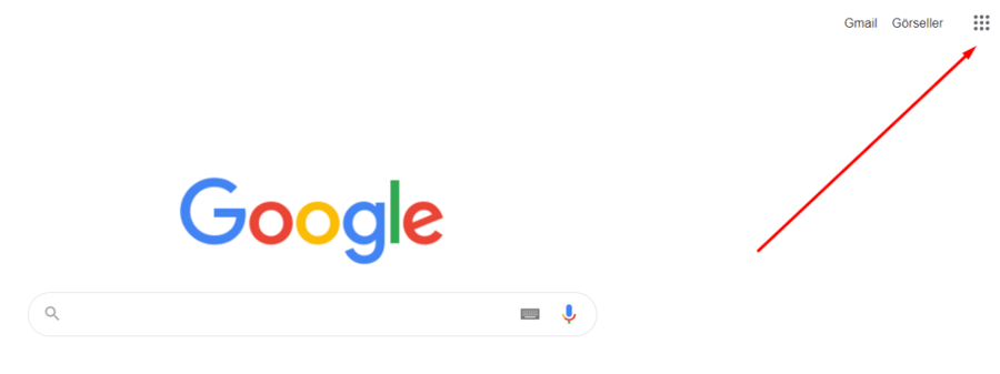 Opening Google Forms from the Google apps menu
