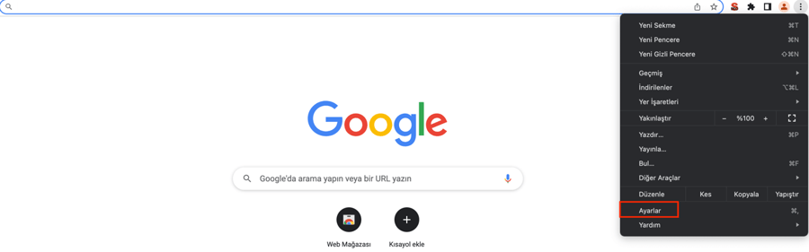 Chrome Hesap Kaldırma