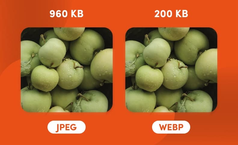 WebP format