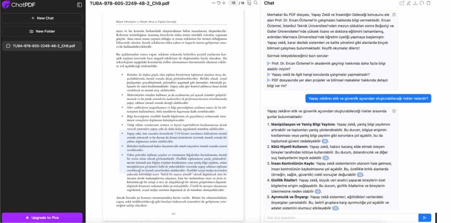 how to use chatpdf