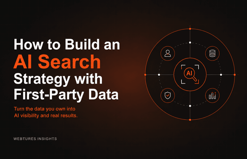How to Build an AI Search Strategy with First-Party Data