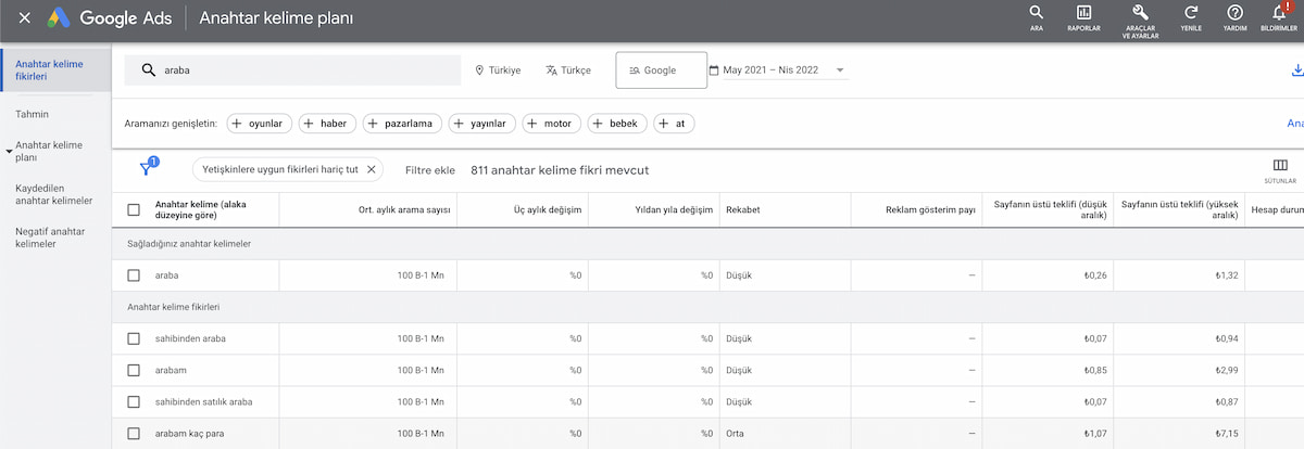 google-anahtar-kelime-planlayicisi