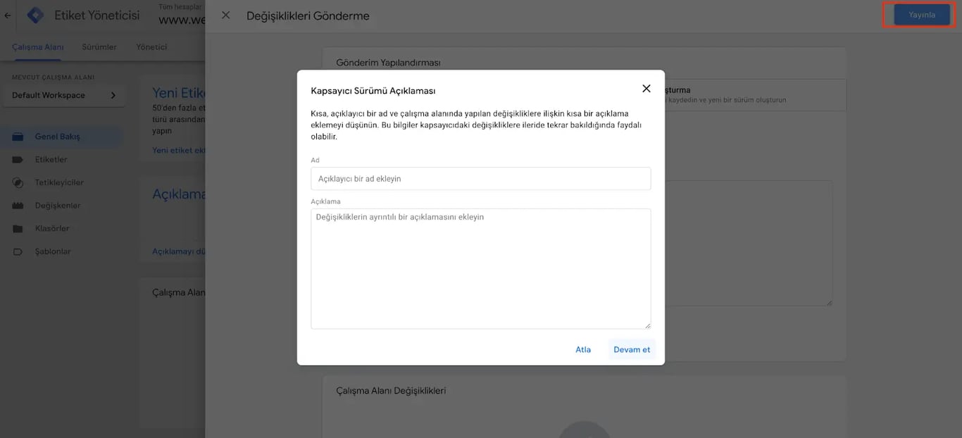 Google Analytics 4 Kurulumu 22