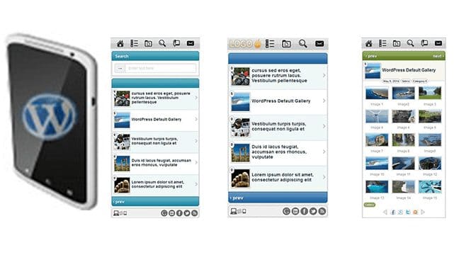 WP Mobile Edition eklentisi