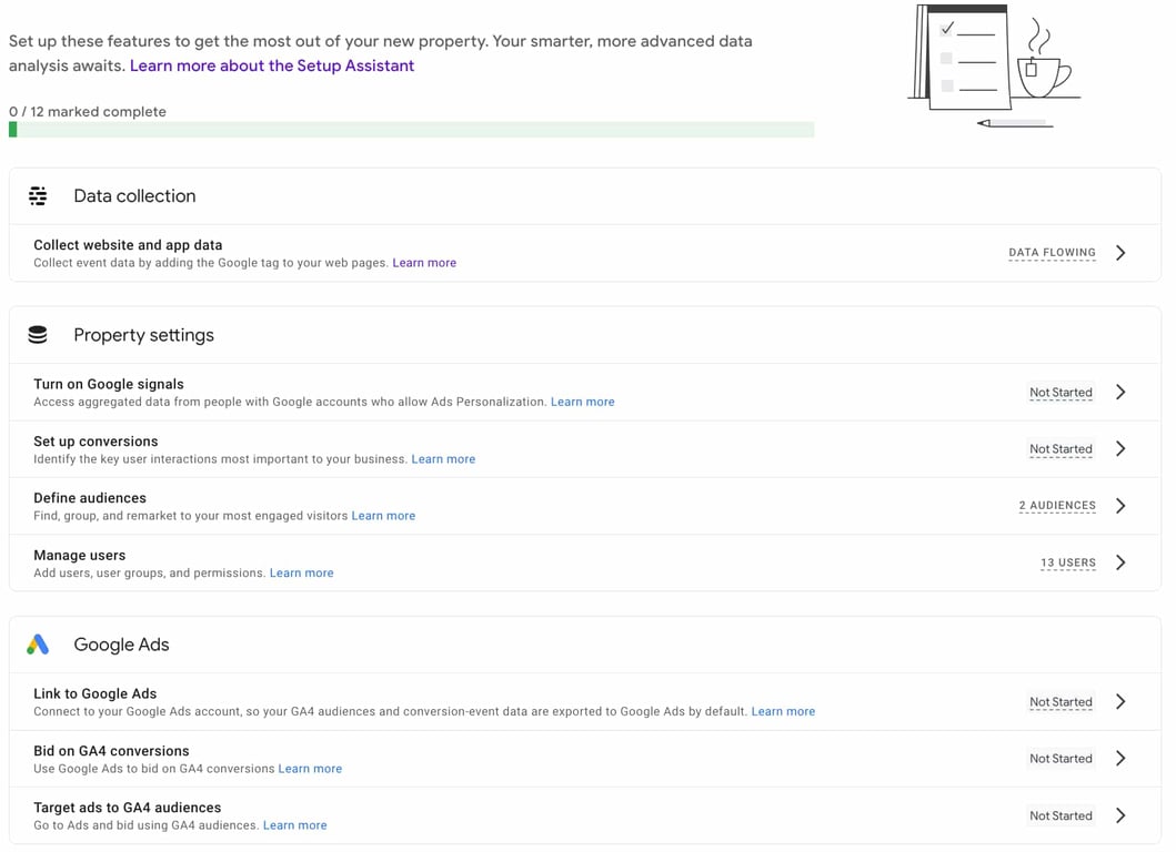 GA4 Kurulumu Tamamlama Adımları
