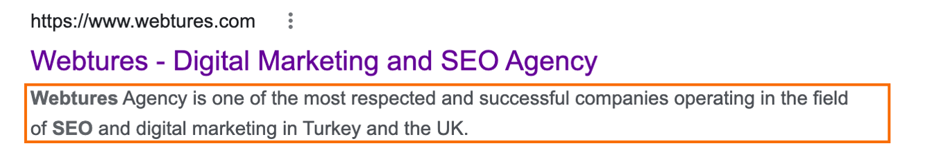 CTR artır - Meta Açıklama