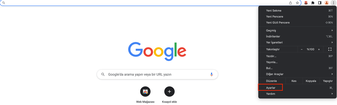 Chrome Hesap Kaldırma