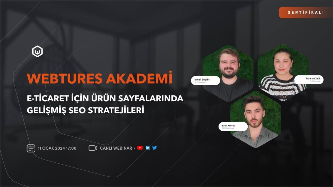 E-ticaret Ürün Sayfaları için İleri Seviye SEO Stratejileri Eğitimi