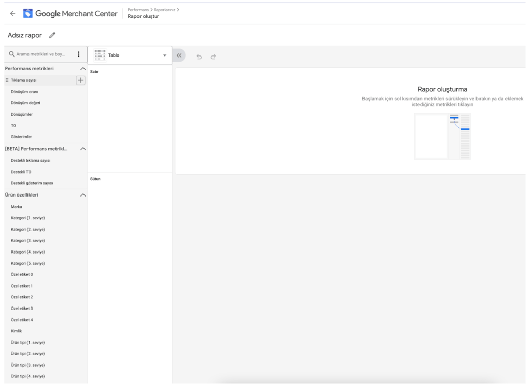 merhcant-center-rapor-oluşturma
