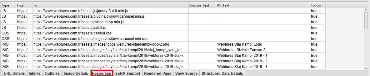 Screaming Frog Resources