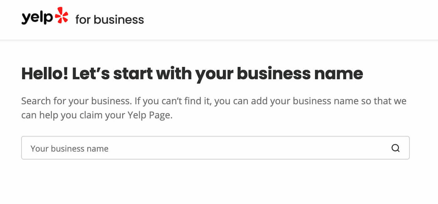 yelp işletme ekleme